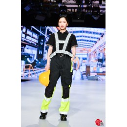 MDD002 model catwalk reflective uniform personal presentation safety uniform industrial uniform hk centre MDD002 model catwalk reflective uniform personal presentation safety uniform industrial uniform hk centre
